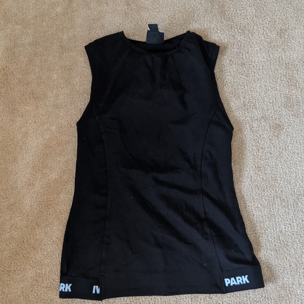 Ivy Park Muscle Tank with Back Cut Out